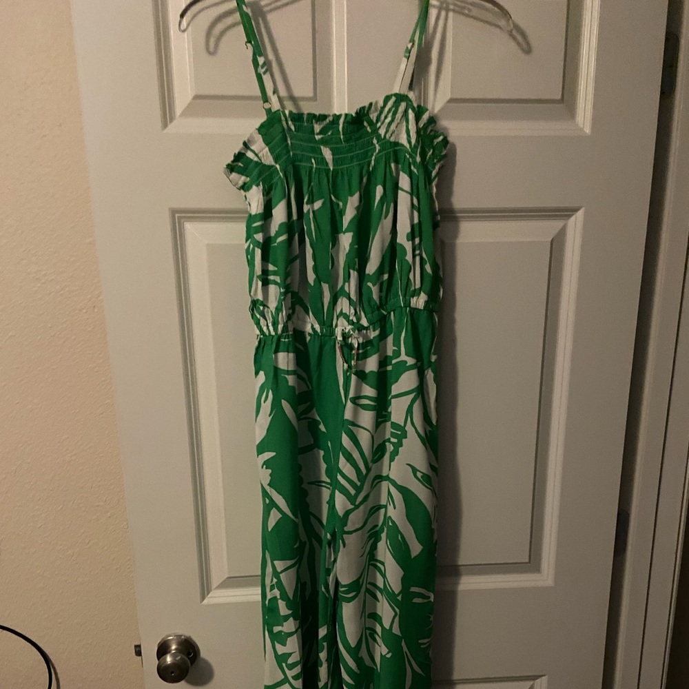 Cute, flowy halter jumpsuit